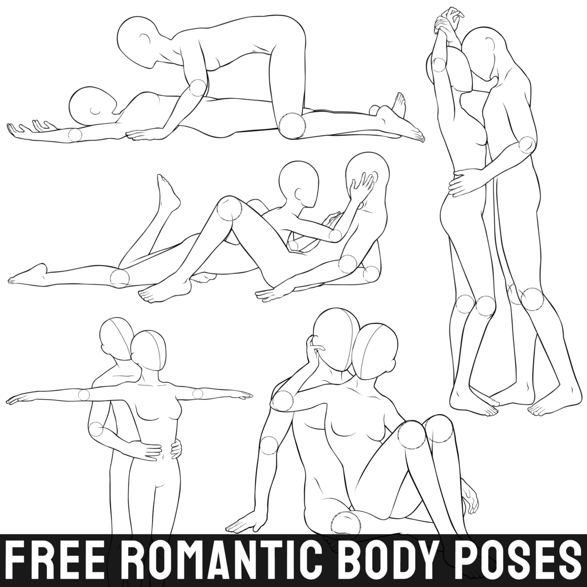 EBOOK Love Poses Drawing and Illustration Tutorial Poses 