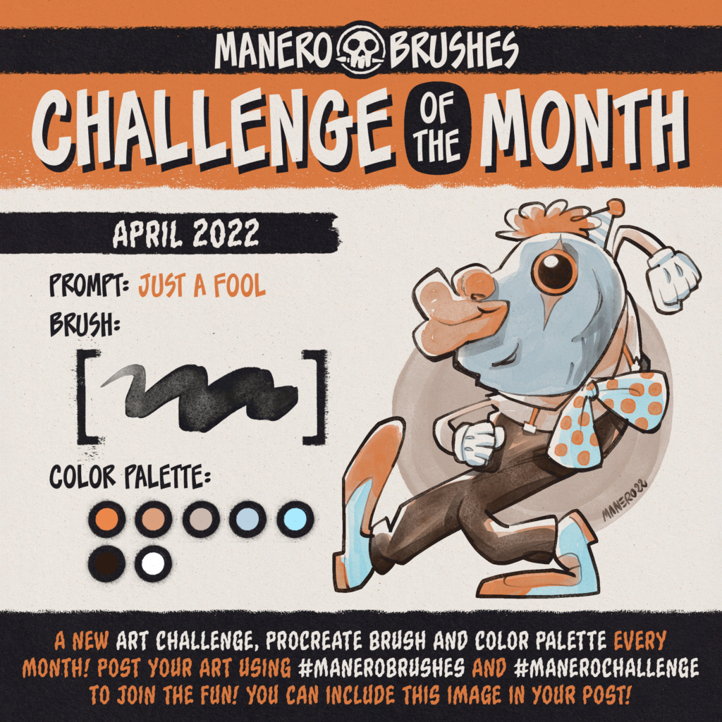 An Art Prompt, Procreate Brush and Color Palette ! - LIBRIUM