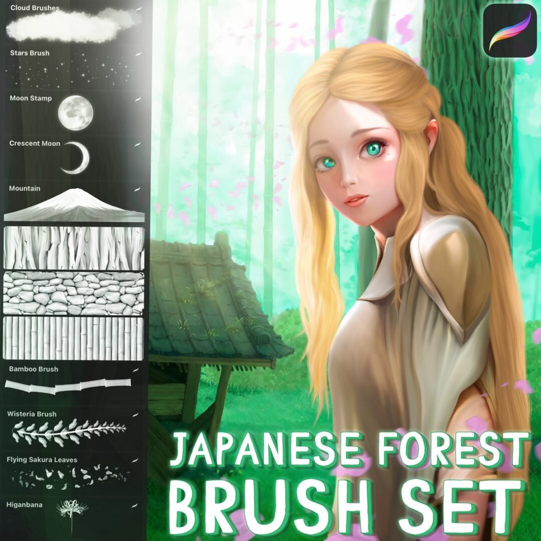 japanese procreate brushes free