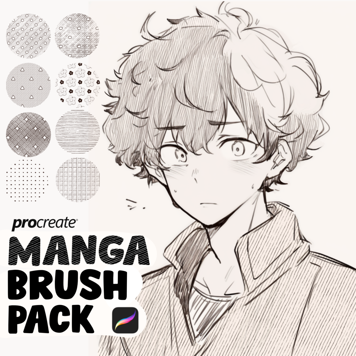 free manga brush procreate