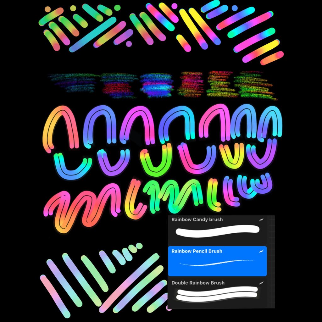 rainbow brush app