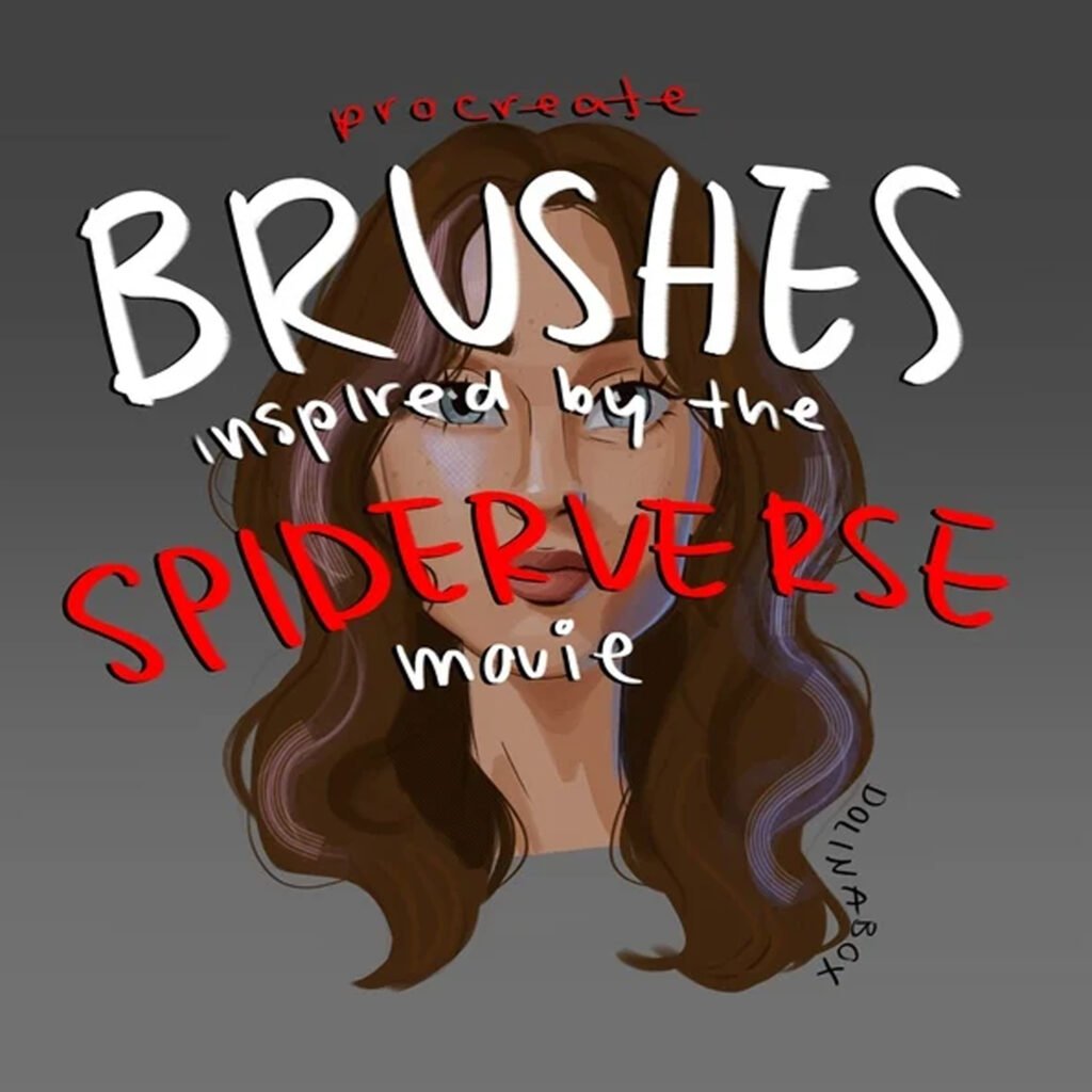 spiderverse brushes procreate free