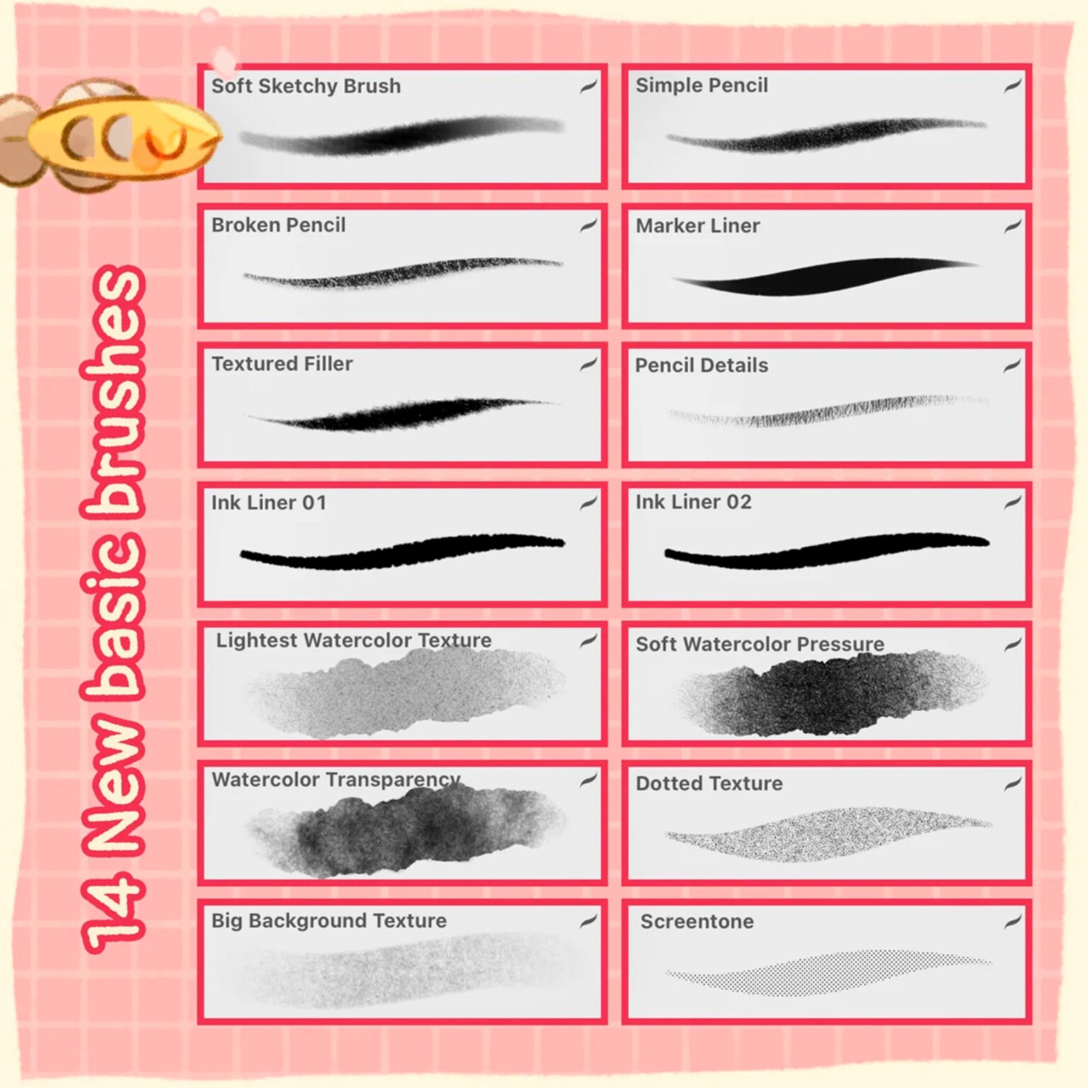 Free Starter Brush Pack Vol.2 for Procreate - LIBRIUM