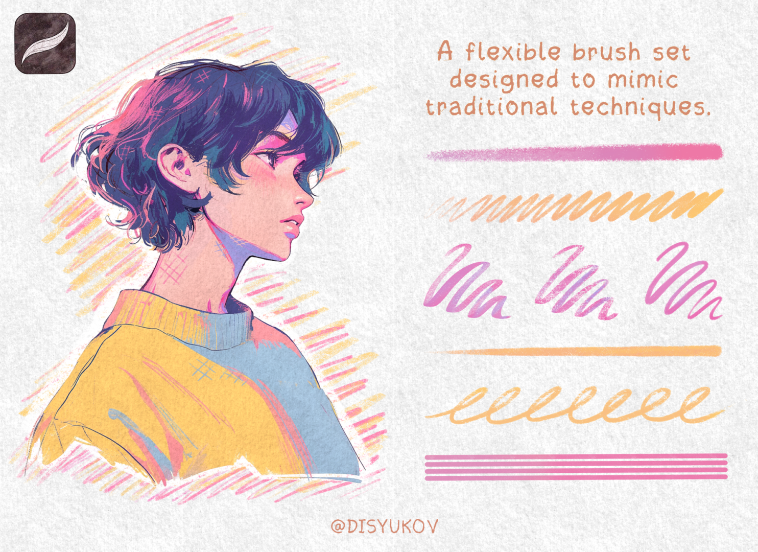 Free Retro Pencil Brushes for Procreate - LIBRIUM