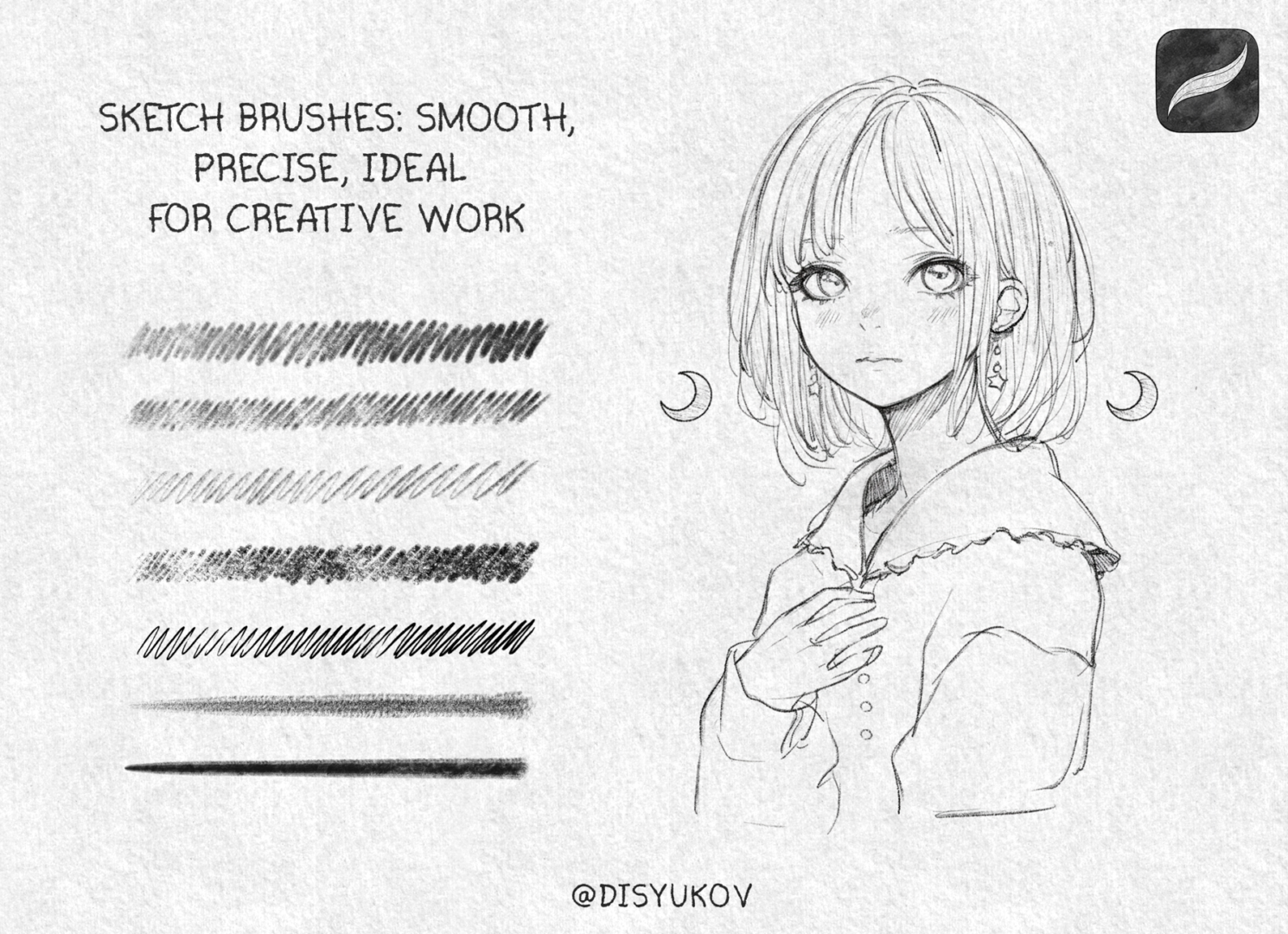 Free Retro Pencil Brushes for Procreate - LIBRIUM