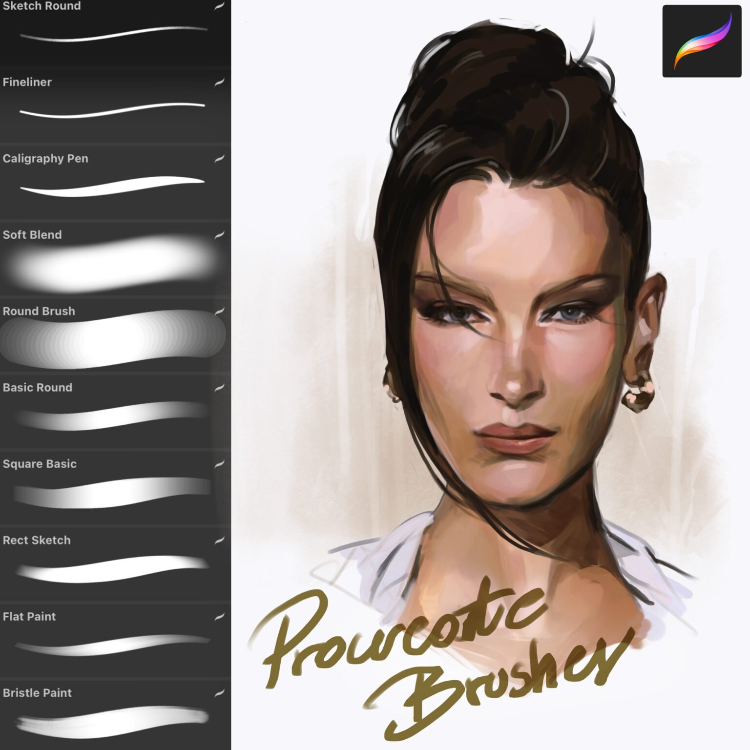Ada's Free Essential Brush Pack for Procreate - LIBRIUM