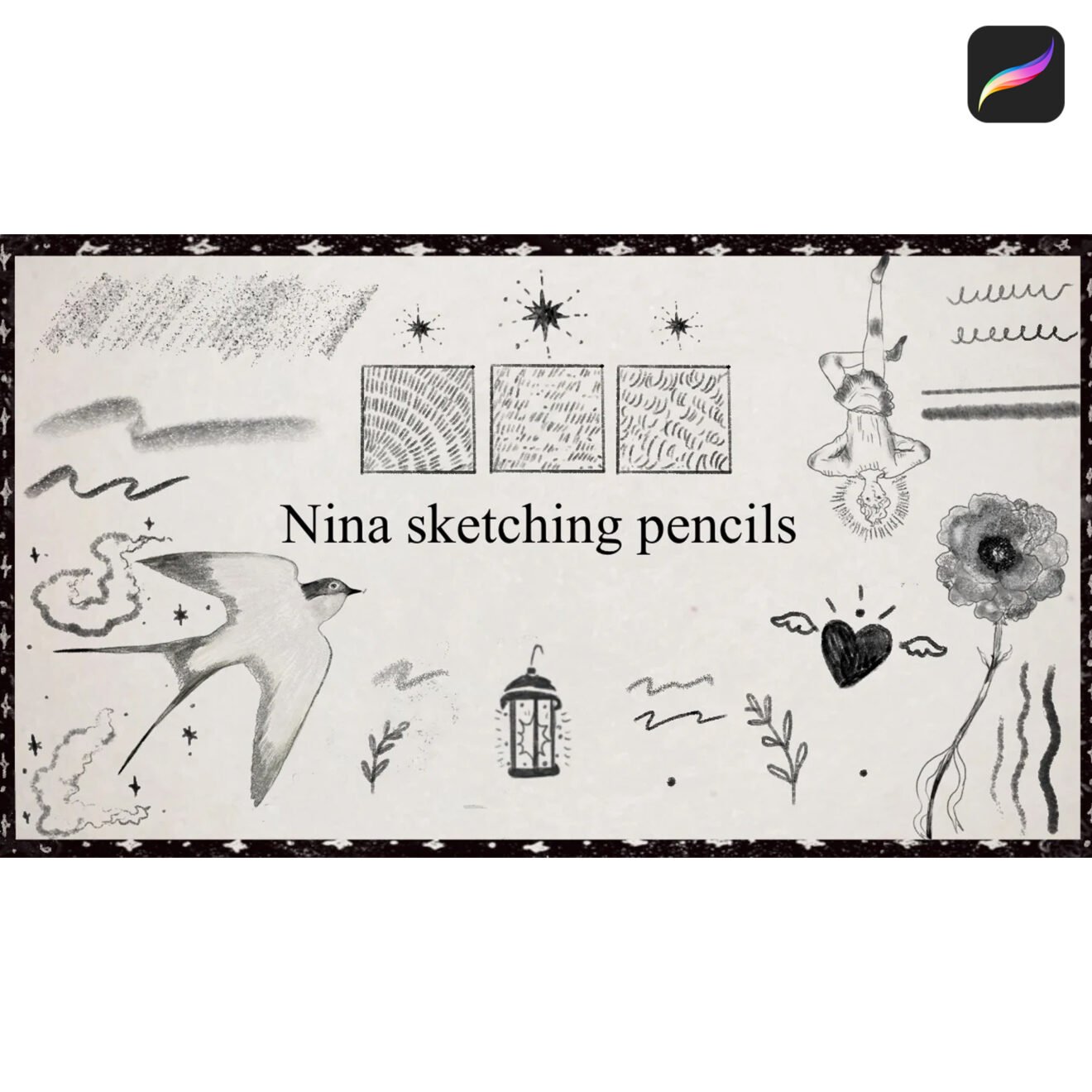 Free Sketching Pencil Brushes for Procreate - LIBRIUM