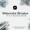 Free Watercolor Brushes & Paper Textures for Procreate with realistic watercolor brushes, paper textures, and canvas effects for digital painting and illustrations.