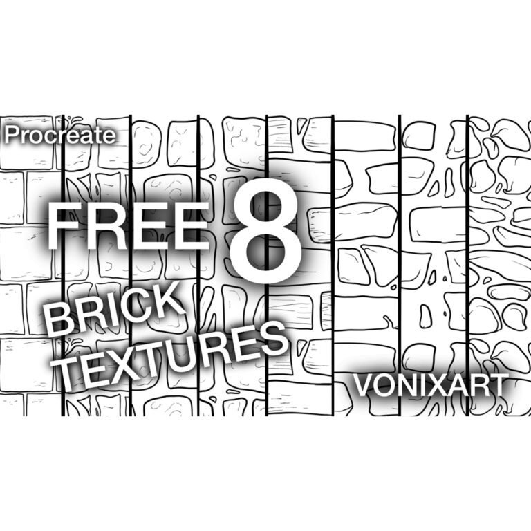 Create convincing brick walls and stone textures with this free set of 8 Procreate brushes. Whether you’re designing environments, architectural scenes or comic backgrounds, these brushes help add natural texture and detail with minimal effort.